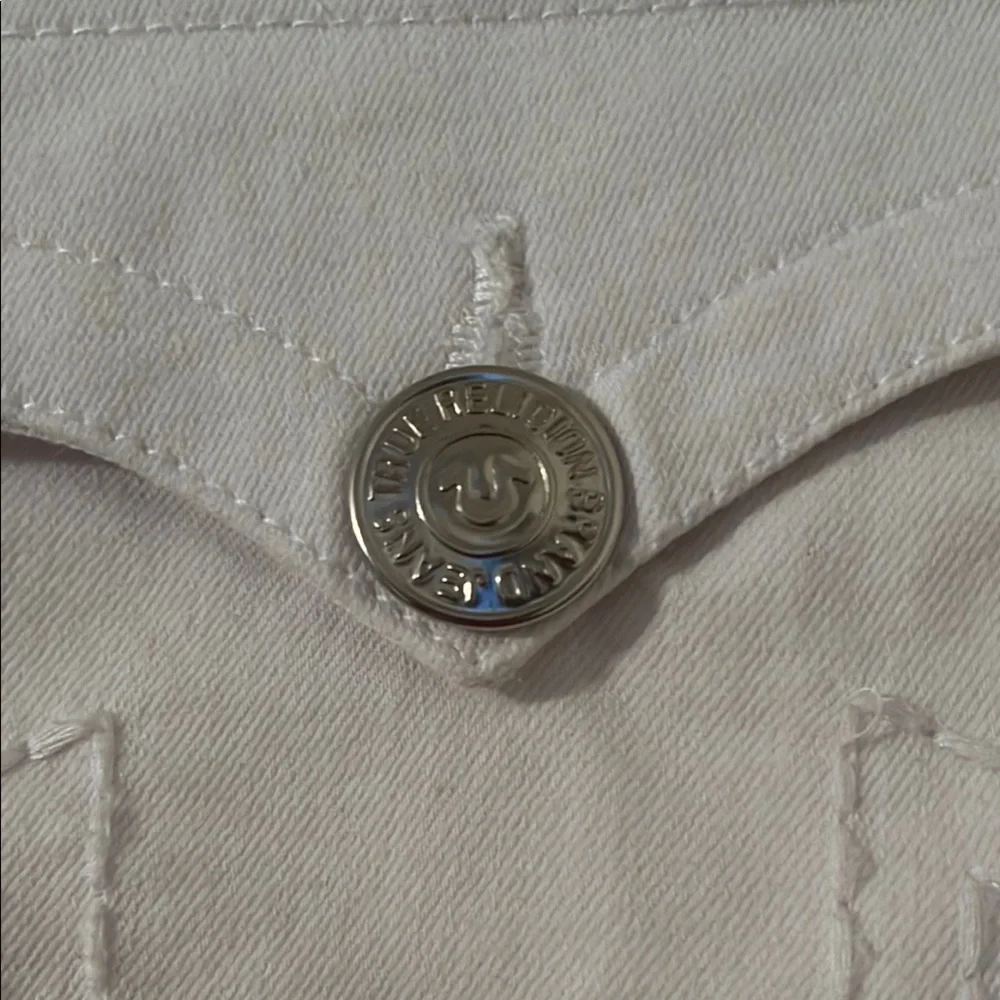 White Women's Shorts - Picture 4 of 8